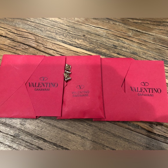 Valentino Blue Nylon Butterfly Print Backpack Bag